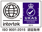 ISO9001:2015 認証取得